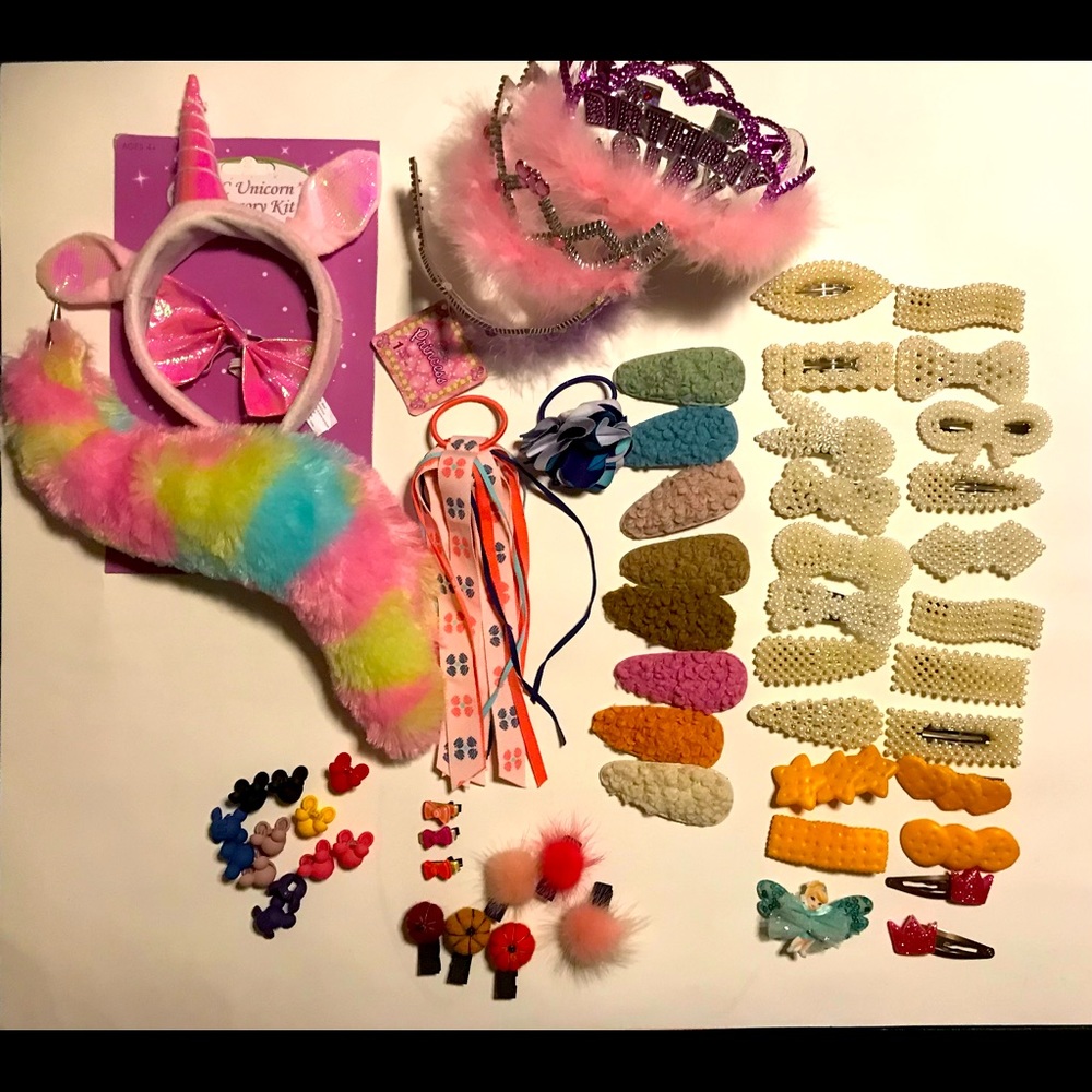 Bundle of girl hair accessories